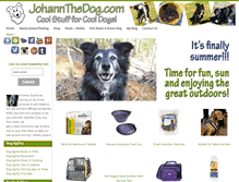 Tablet Screenshot of johannthedog.com